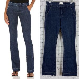 Frame Denim Dark Blue Flare Jeans